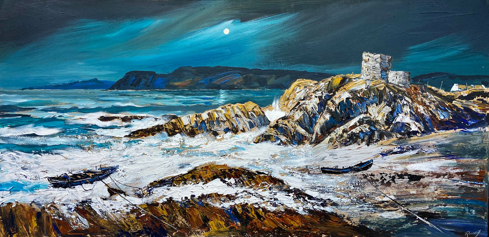 Moon Tide On The Isle of Doagh, Co.Donegal.