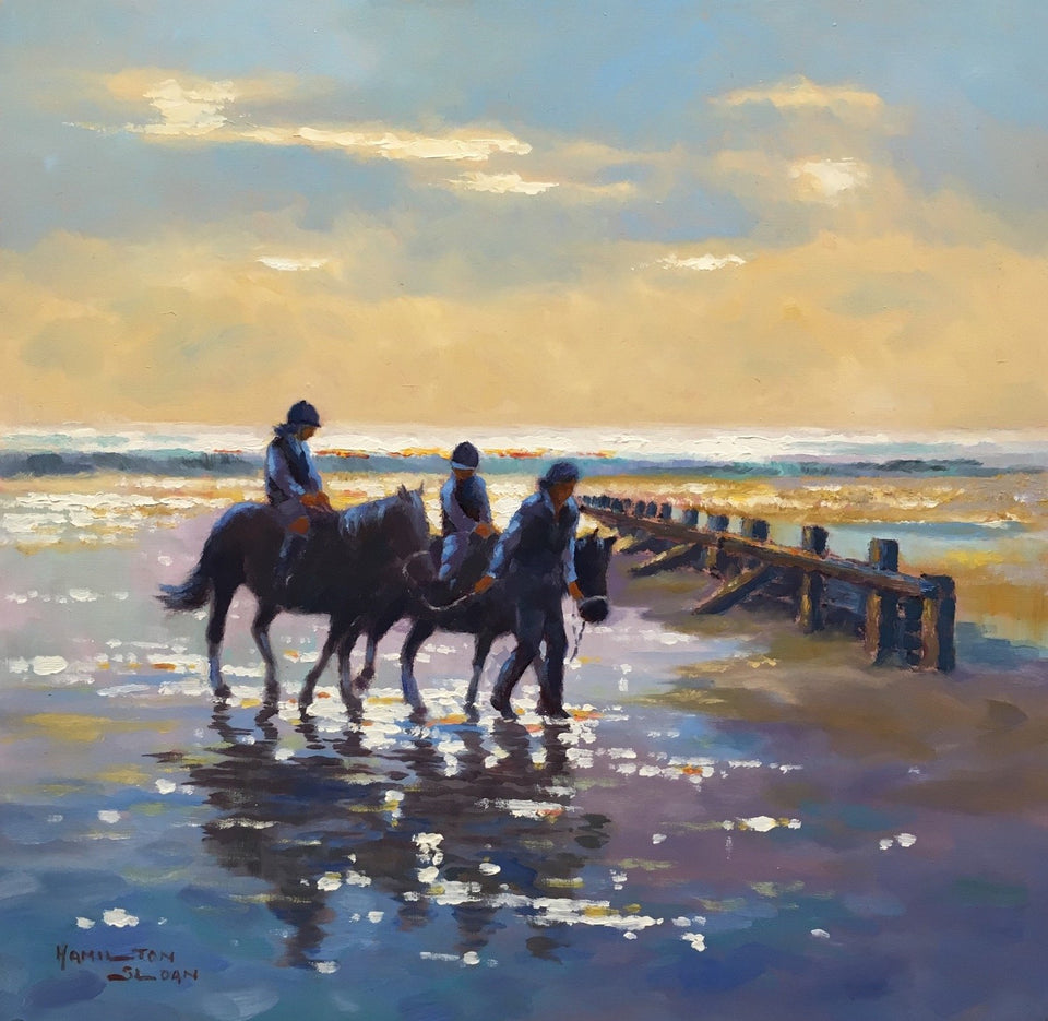 The coast of Ireland, as famous as the lands themselves, and beautifully displayed in our Seascapes collection.