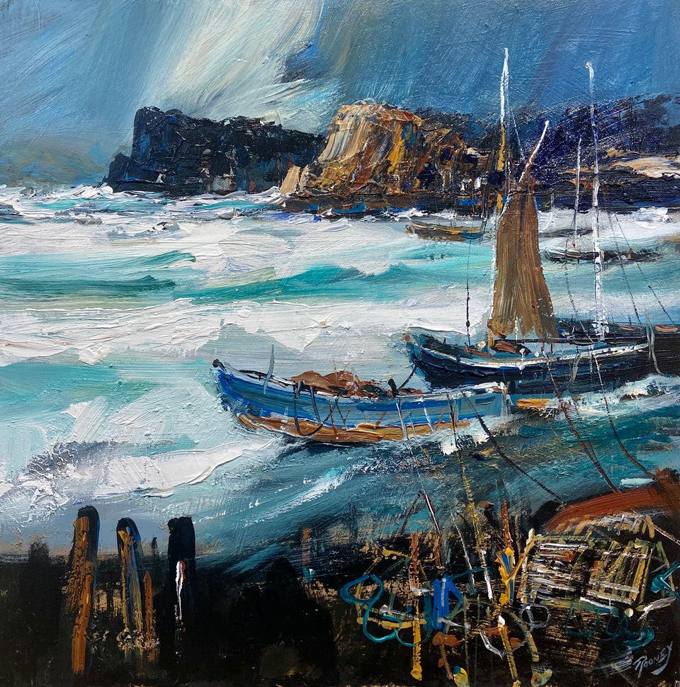 Stirring Sea, Cushendun Bay, Co.Antrim