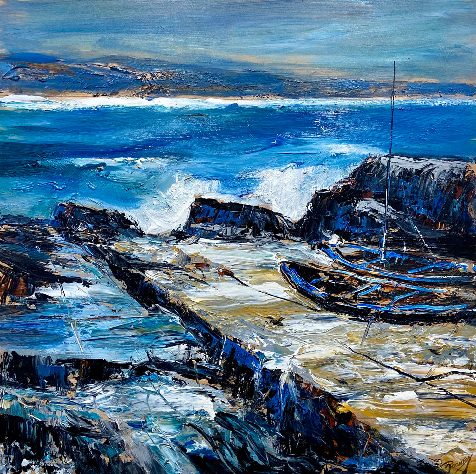 Curraghs On The Slip, Co.Kerry