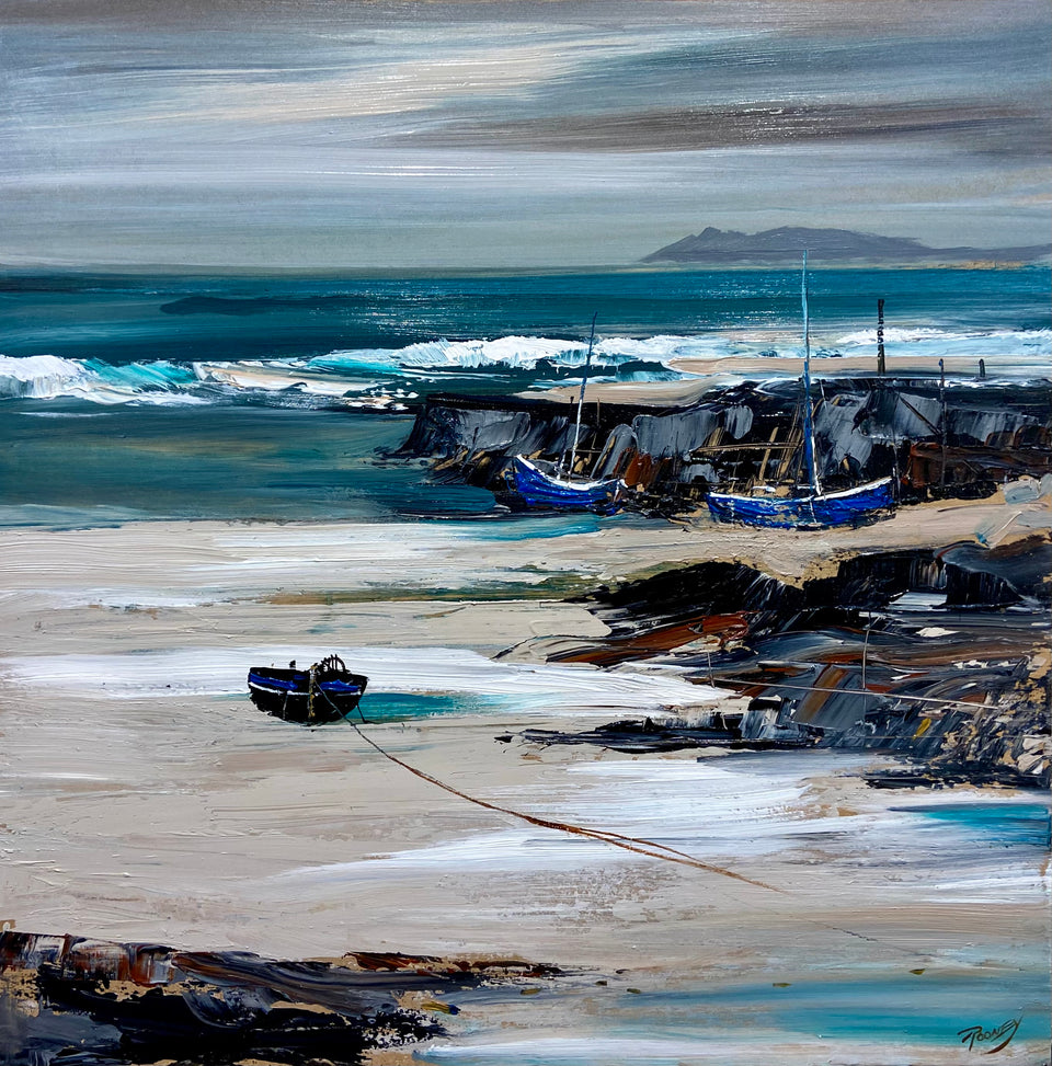 Lonely Harbour Wall (Connemara)
