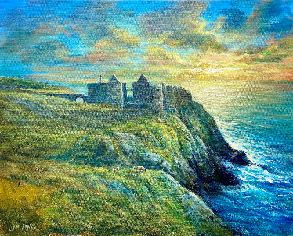 Sunsetting Over Dunluce Castle, Portrush, Co.Antrim