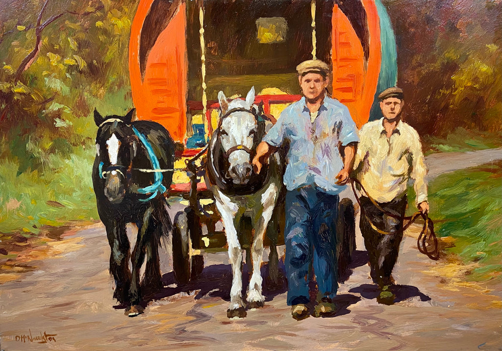 Travelling On by Donal McNaughton Irish Art Plus