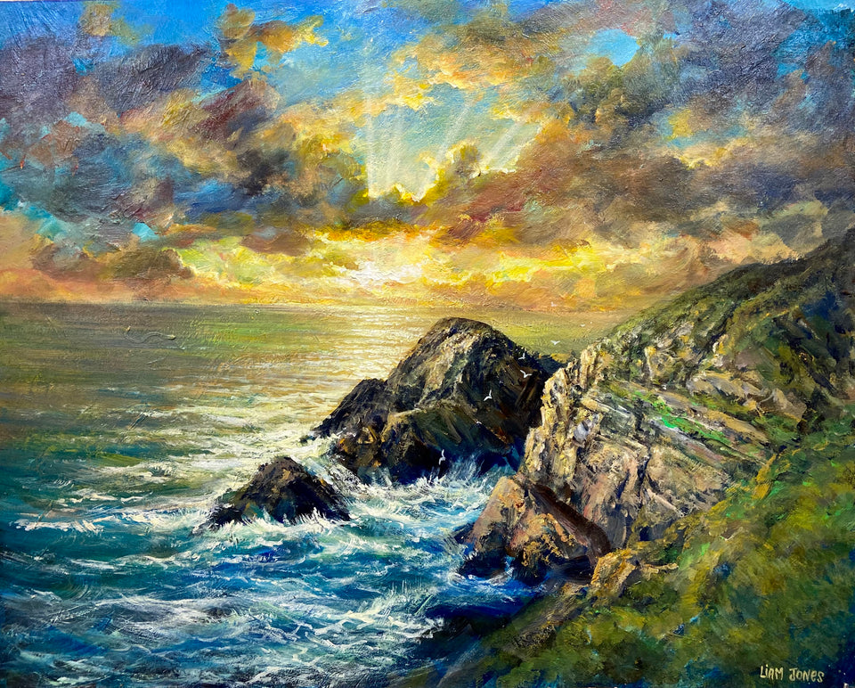 Sunbeams, Erris Head, Co.Mayo