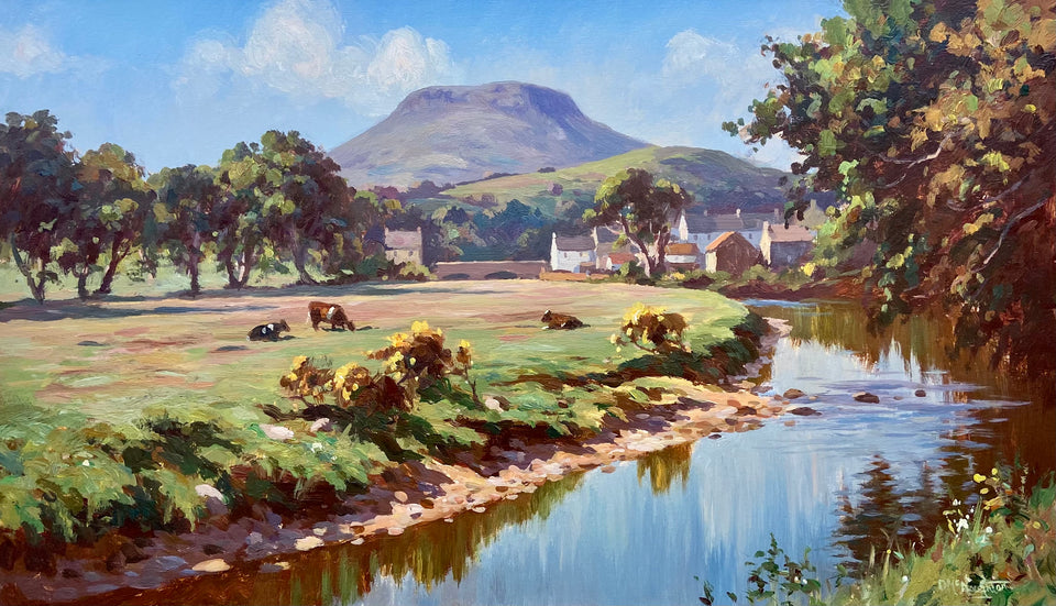 Cattle Grazing by the River Dall, Cushendall, Co.Antrim