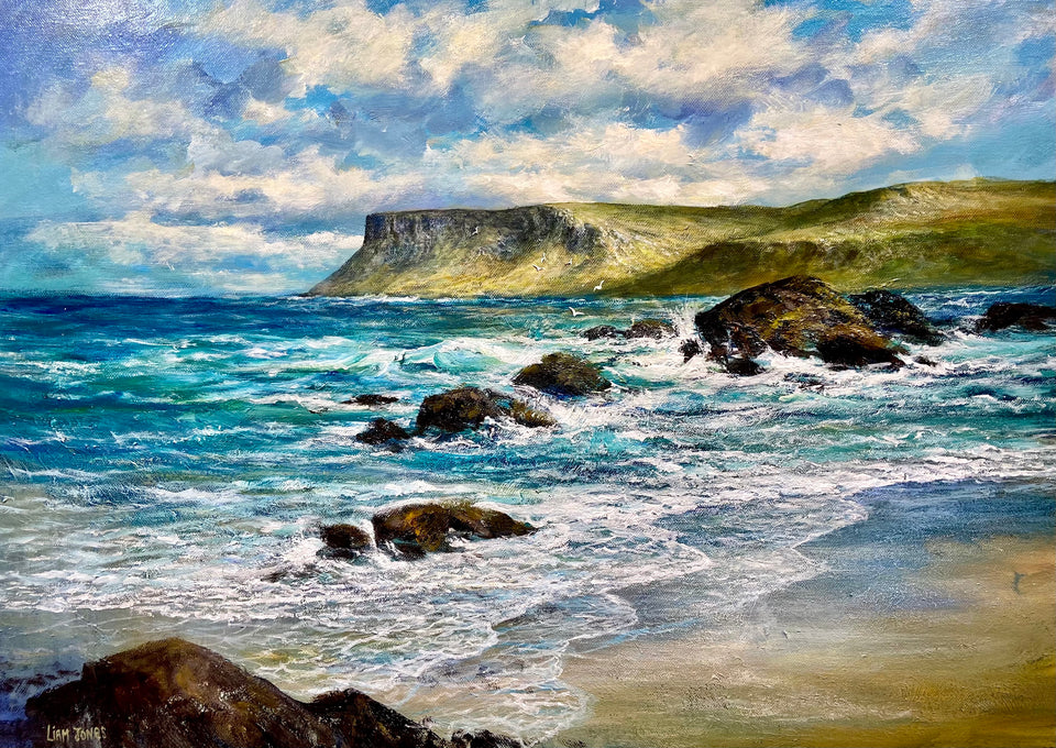 Receding Tide, Ballycastle, Co.Antrim