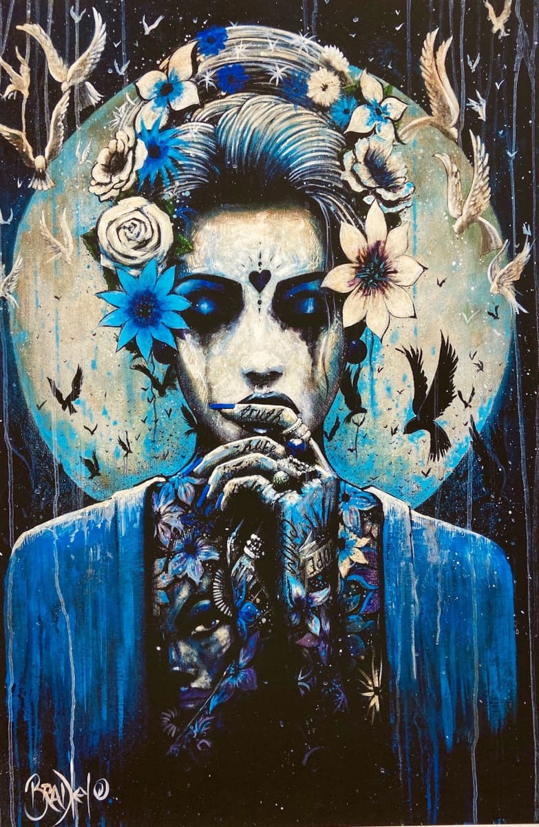 Bleue Signed Limited Edition Print