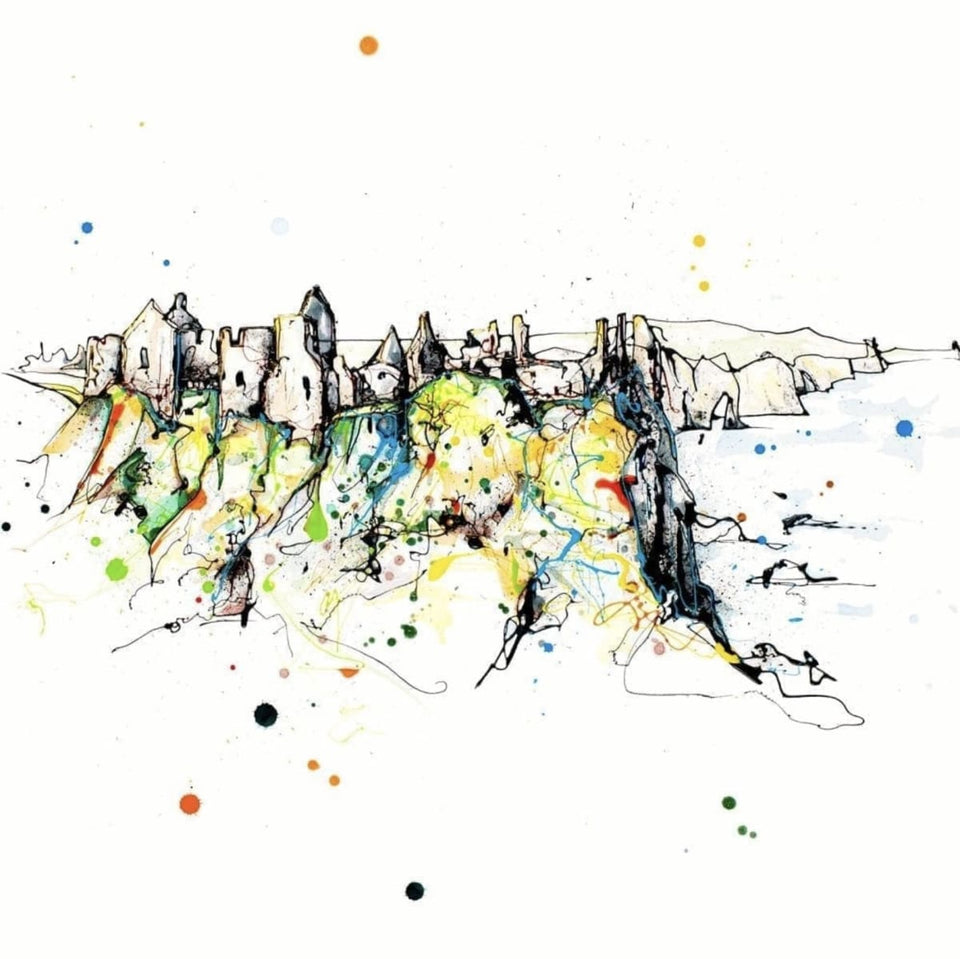 Dunluce Castle Signed Print