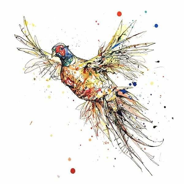 Flush Signed Limited Edition Textured Print