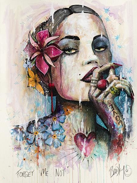 Forget-Me-Not Signed Limited Edition Print