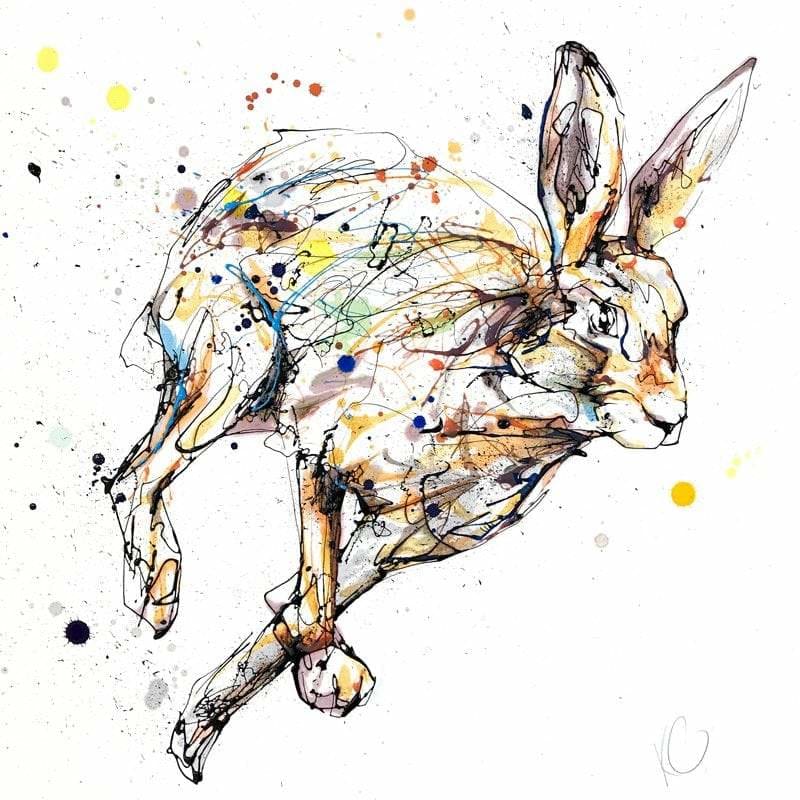 Hightail Signed Limited Edition Textured Print
