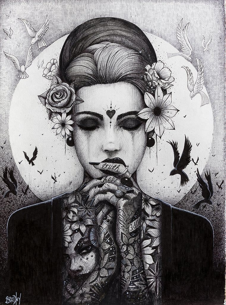 No Words Signed Limited Edition Print