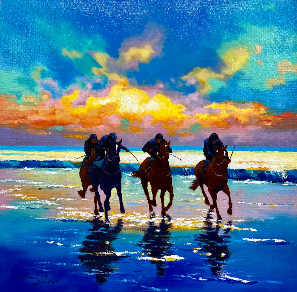 Laytown Races by Sunset