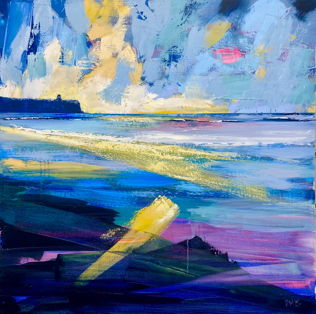Sunsetting Over Portstewart Strand. by Paula McKinney – Irish Art Plus