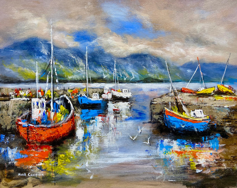 Cleggan Harbour, Connemara