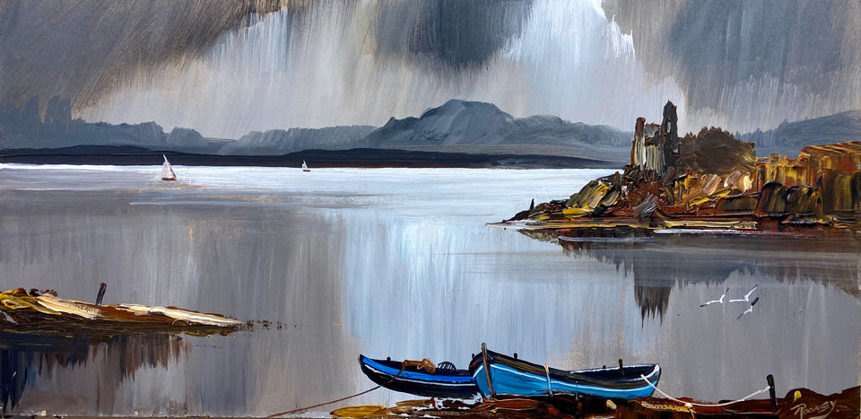 Solitude And The Fort, Inch Island, Co.Donegal.