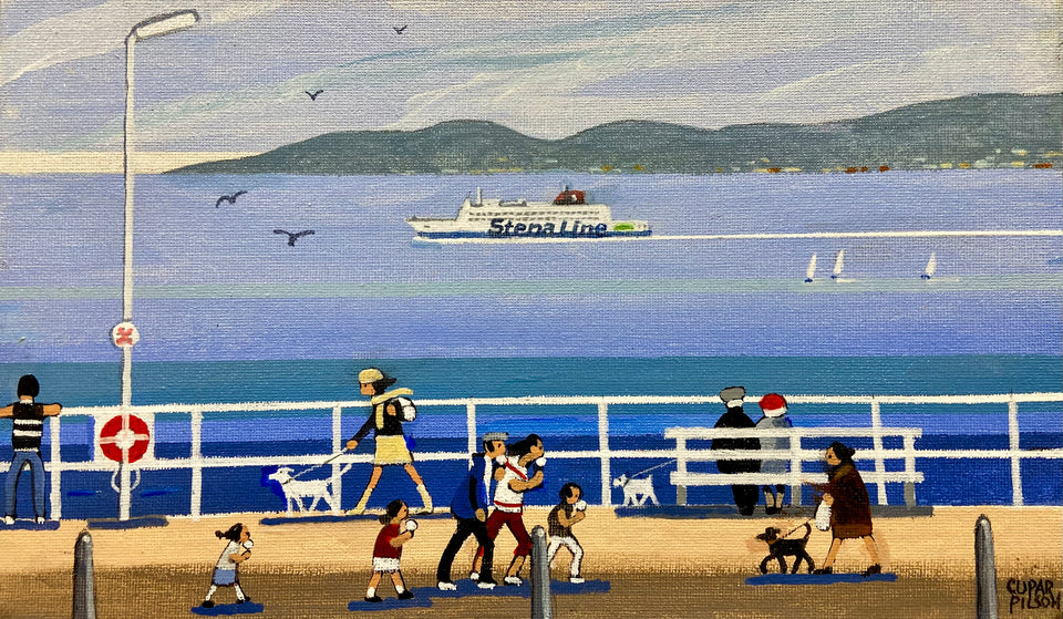 View of North Down Coast from Whitehead Prom