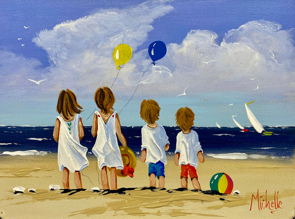 Summers Day By The Seaside