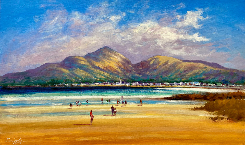 On The Beach, Newcastle, Co.Down.
