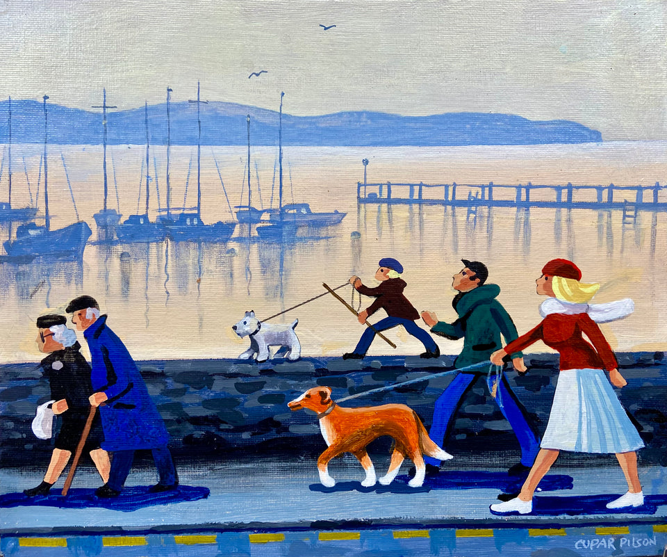 On Holywood Prom at Kinnear Boat Club, Co.Down