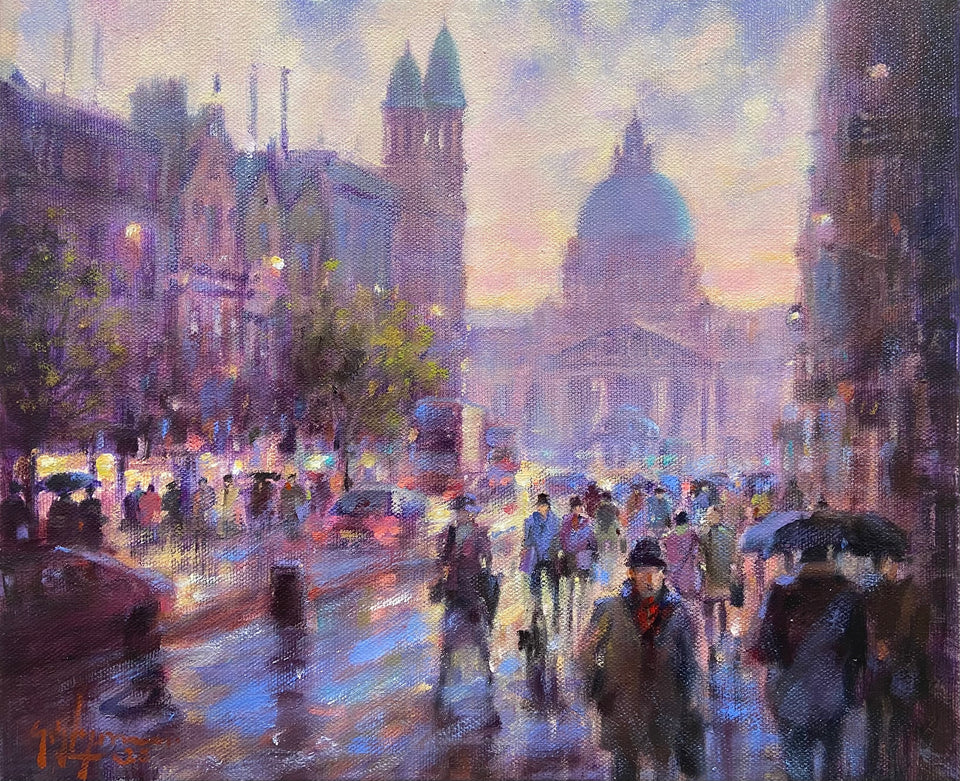 Evening Commute, Donegall Place, Belfast