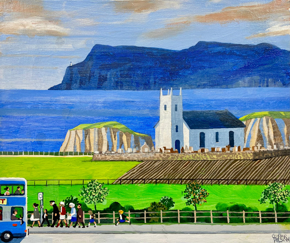 View of Rathlin From Ballintoy, Co.Antrim