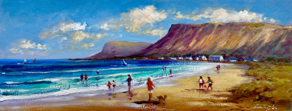 On The Beach at Waterfoot, Co.Antrim