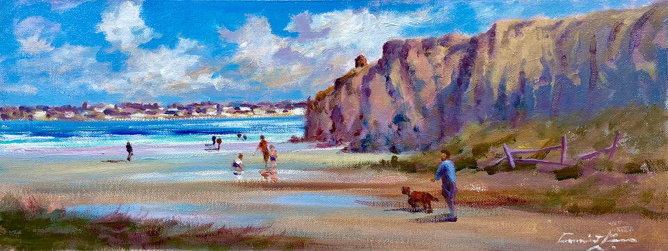 On The Beach at Downhill