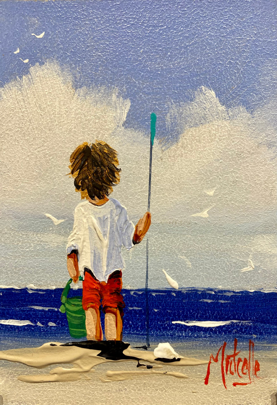 Young Boy Going Fishing