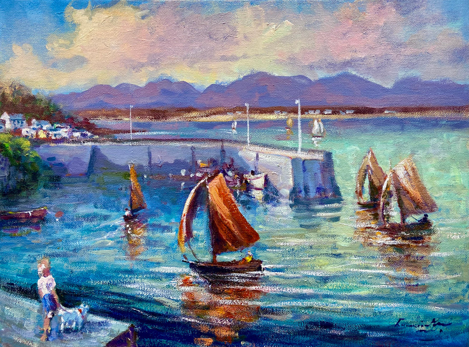 Roundstone Harbour, Connemara, Co.Galway