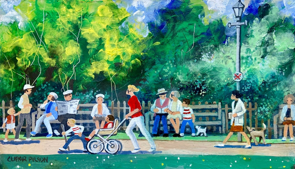 Sunday Afternoon, St.Stephens Green, Dublin