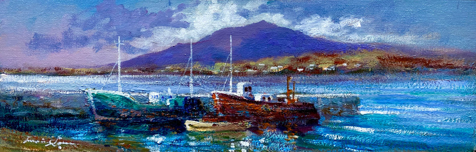 Boats at Killary Harbour, Connemara