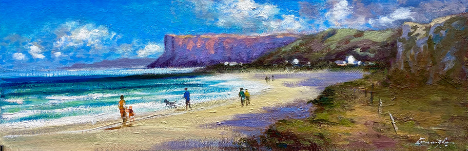 On the Beach at Ballycastle. Co.Antrim