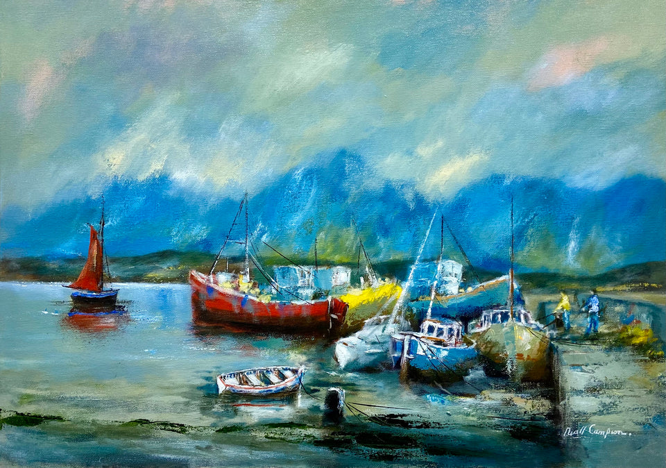 Ballinakill Harbour, Connemara, Co.Galway