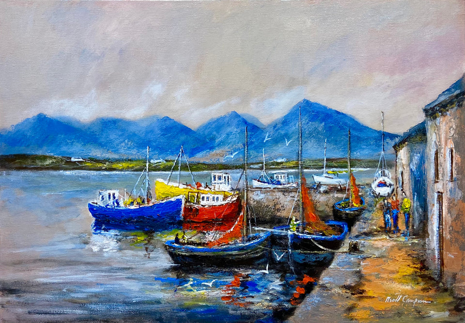 Galway Hookers, Roundstone, Connemara