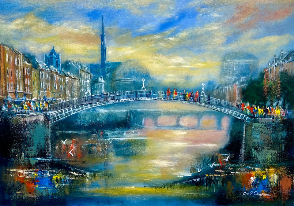The Ha Penny Bridge, Dublin