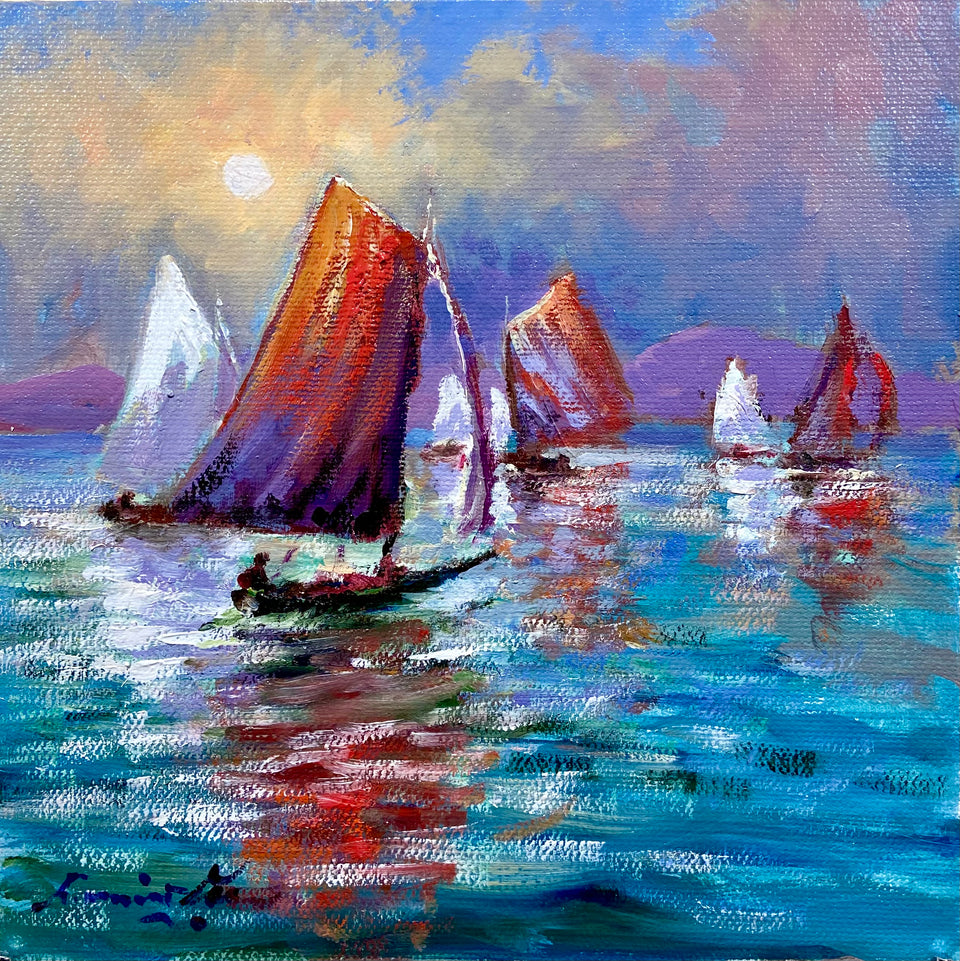 Sailing by Sunrise