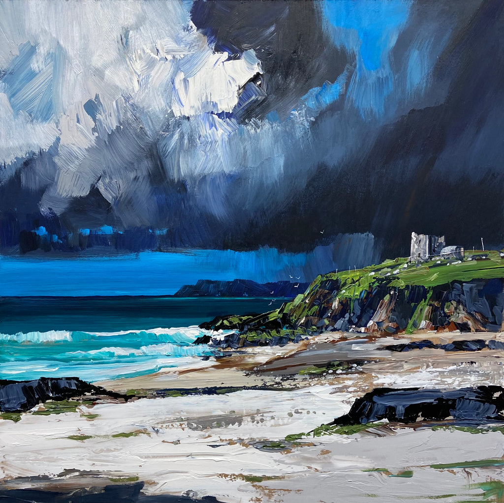 North-Most Castle, Malin Head, Co.Donegal by J P Rooney – Irish Art Plus