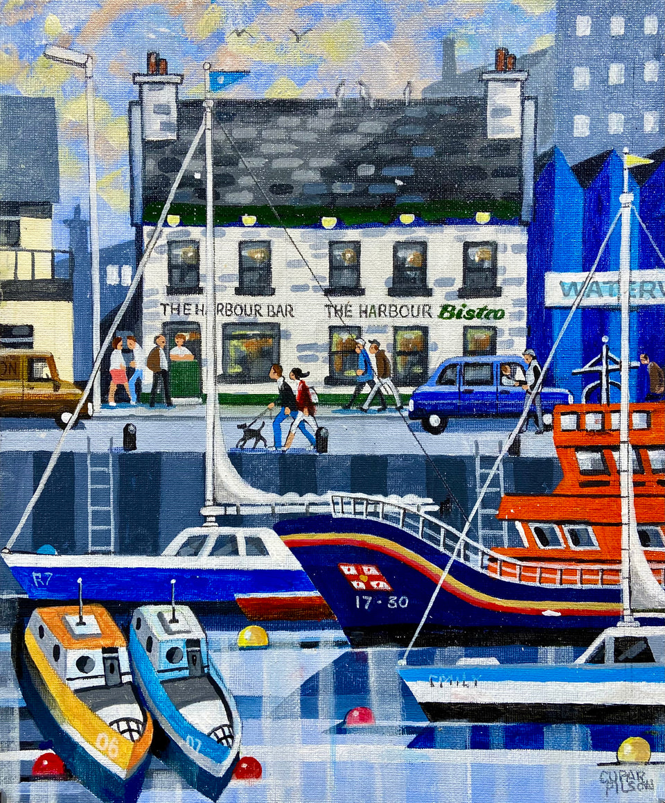 Harbour Bar, Portrush by Cupar Pilson – Irish Art Plus