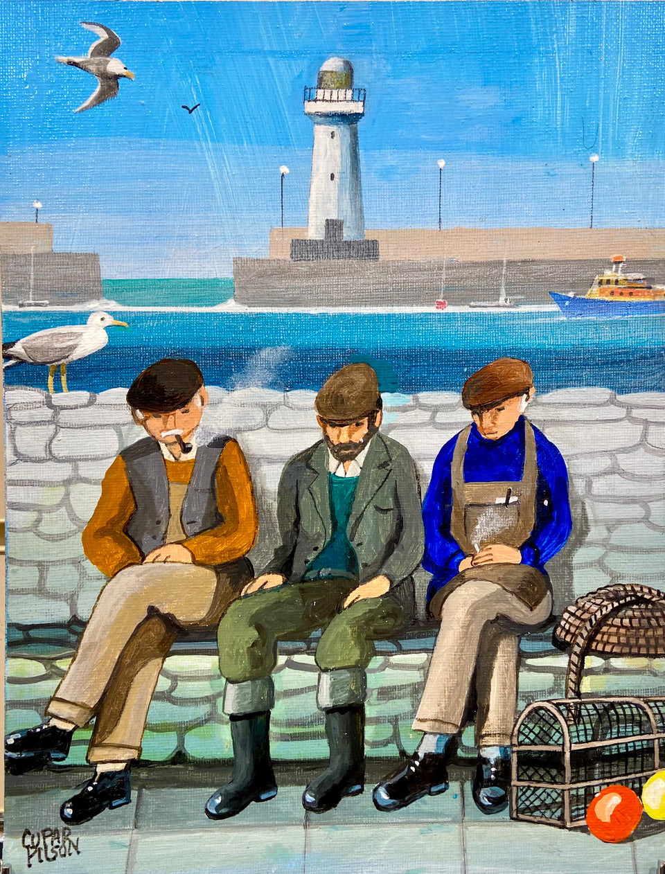 Three Donaghadee Fishermen