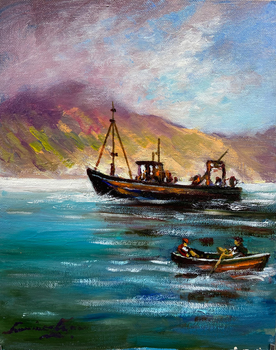 Fishing Boats in Red Bay, Co.Antrim