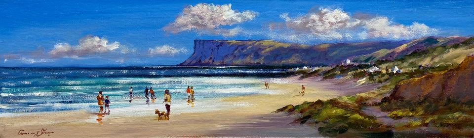 A Summers Day, Ballycastle Strand, Co.Antrim