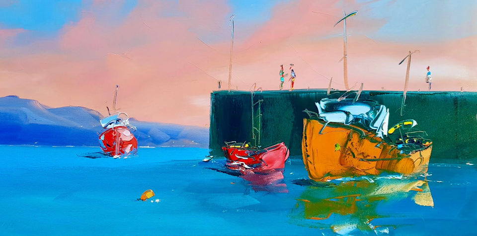 Docked At Dusk
