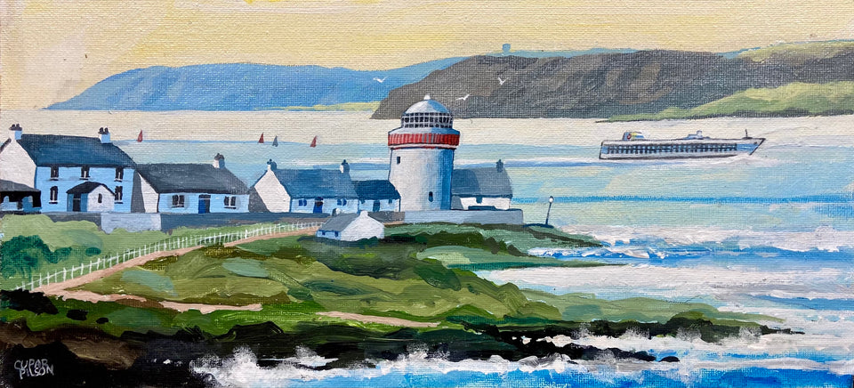 Roche’s Point Lighthouse, Cork Harbour, Co.Cork