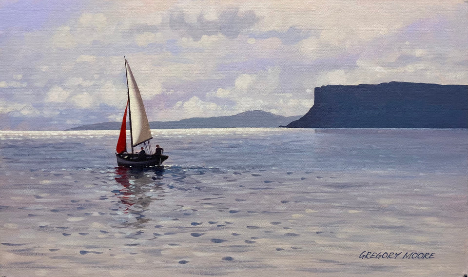 Sailing By Fairhead, Co.Antrim