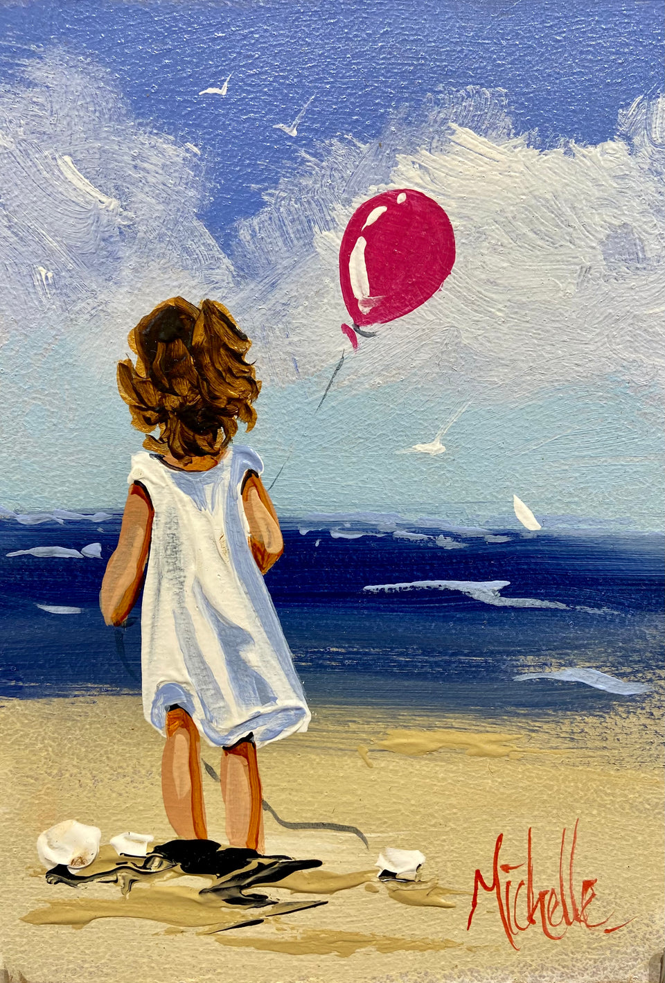 Young Girl With Balloon