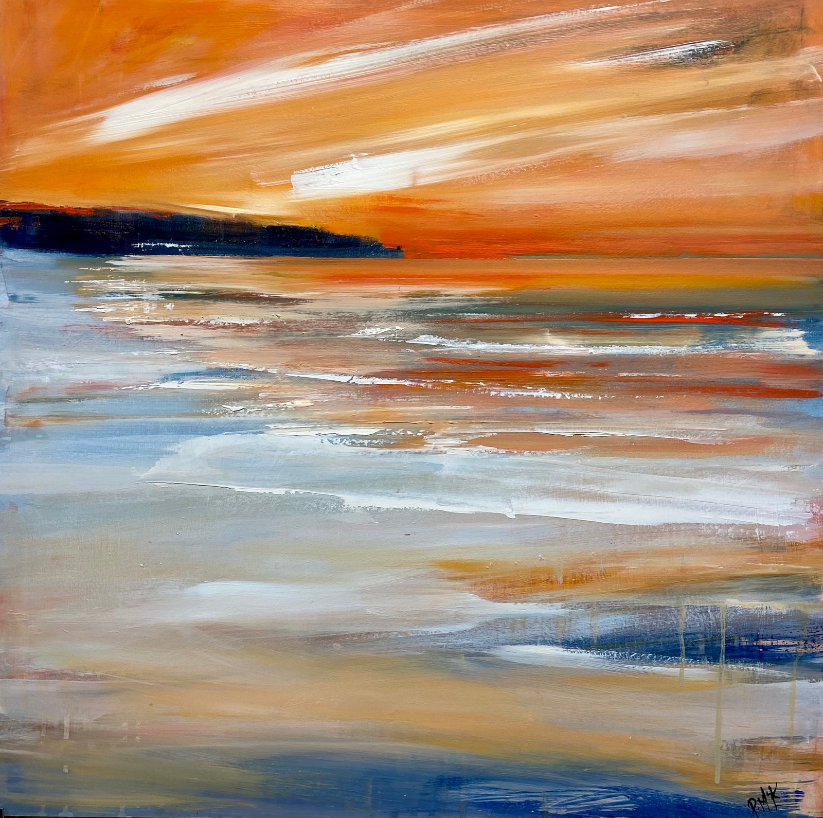 Portstewart Sunset by Paula McKinney Irish Art Plus