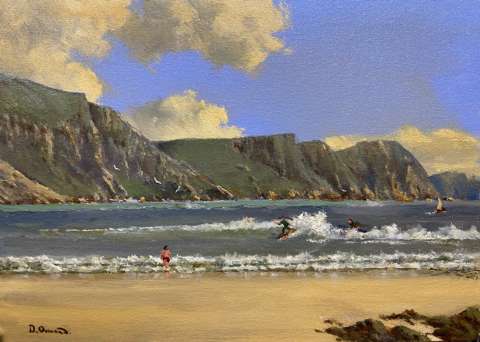 Surfers, Achill Island, Co.Mayo
