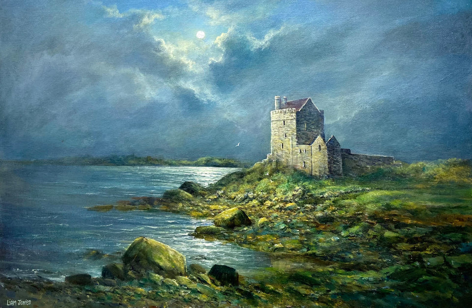 Moonlit Dunguaire Castle, Co.Galway