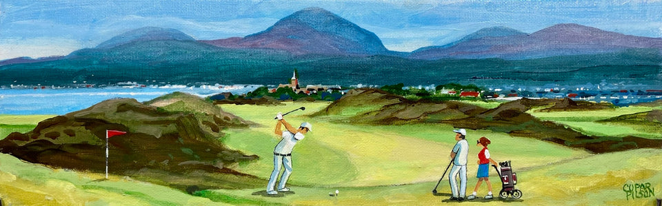 Teeing Off at Royal Co.Down